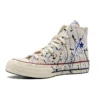 Chuck 70 High „Paint Splatter – Egret”