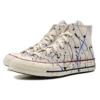 Chuck 70 High „Paint Splatter – Egret”