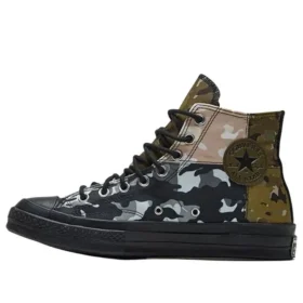 Chuck 70 High „Patchwork Blocked – Camo Black”