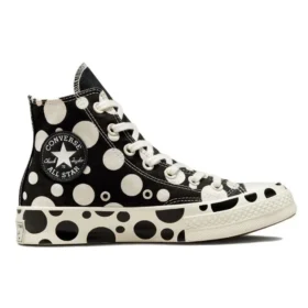 Chuck 70 High „Polka Dots – Black”