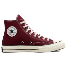 Chuck 70 High „Recycled Canvas – Deep Bordeaux”