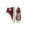 Chuck 70 High „Recycled Canvas – Deep Bordeaux”