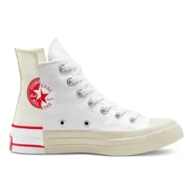Chuck 70 High „Rivals Edition – Alb Roșu”