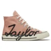 Chuck 70 High „Scripted Signature Print – Rose Gold”