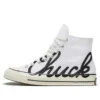 Chuck 70 High „Scripted Signature Print – White Egret”