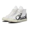 Chuck 70 High „Scripted Signature Print – White Egret”