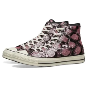 Chuck 70 High „Snake Pattern – Light Pink”