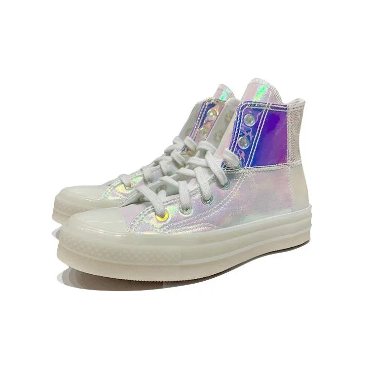 Chuck 70 High „Summer Glow – Alb irizat” Chuck 70 High „Summer Glow – Alb irizat”