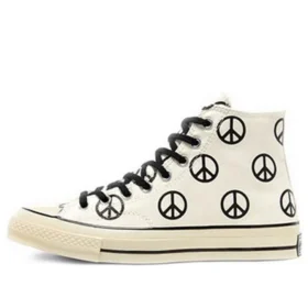 Chuck 70 High „Unleash Peace – Egret Black”