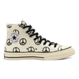 Chuck 70 High „Unleash Peace – Egret Black”