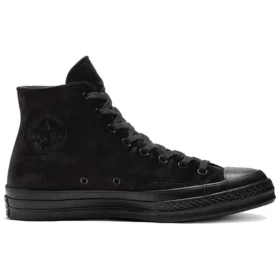 Chuck 70 High Velvet „Triple Black”