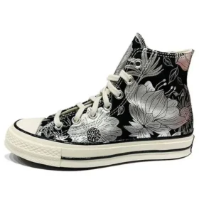 Chuck 70 High „Vintage Floral – Black Silver”