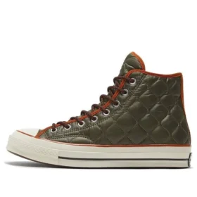 Chuck 70 High „Workwear Quilting – Green Brown”
