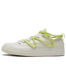 Chuck 70 Șireturi duble „White Green”