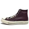Chuck 70 Leather High „Colorblock – Black Currant”
