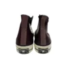Chuck 70 Leather High „Colorblock – Black Currant”