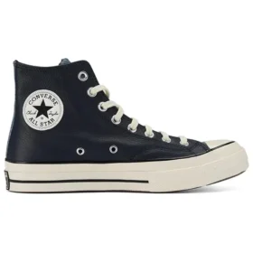 Chuck 70 Leather High „Colorblock – Obsidian Blue”