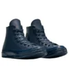 Chuck 70 Leather High Top „Obsidian”