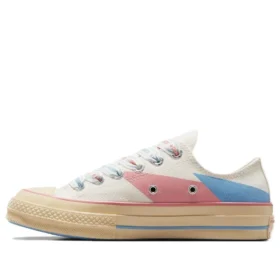 Chuck 70 Low „Beige Pink Blue Abstract”