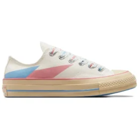 Chuck 70 Low „Beige Pink Blue Abstract”
