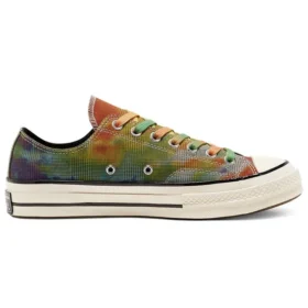Chuck 70 Low „Glen Plaid Tie Dye”