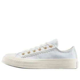 Chuck 70 Low Lace Trim „Egret Barely Grey”