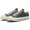 Chuck 70 Low „Scripted Signature Print – Black Egret”