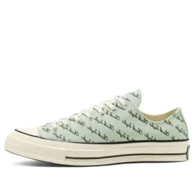 Chuck 70 Low „Scripted Signature Print – Green Oxide”