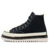 Chuck 70 Ltd Lugged Platform „Black White”