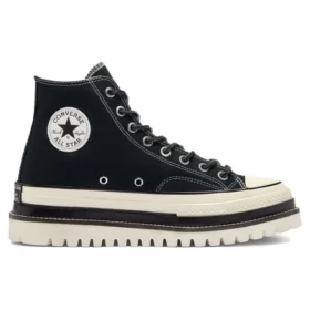 Chuck 70 Ltd Lugged Platform „Black White”