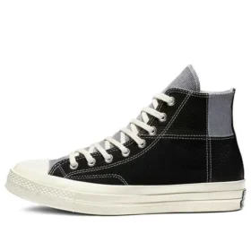 Chuck 70 Mixed Material Hi „Black Egret”