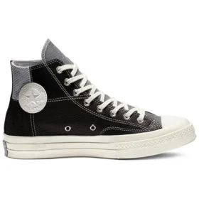 Chuck 70 Mixed Material Hi „Black Egret”