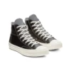 Chuck 70 Mixed Material Hi „Black Egret”