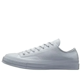 Chuck 70 Mono Leather Low „Summer – Faint Blue”