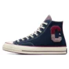 Chuck 70 Plus Fleece C „Navy Purple”