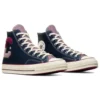 Chuck 70 Plus Fleece C „Navy Purple”