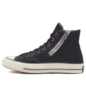 Chuck 70 Side Zip High „Black Egret”