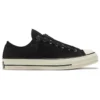 Chuck 70 Zip Low „Embossed Suede – Black Egret”