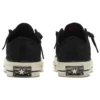 Chuck 70 Zip Low „Embossed Suede – Black Egret”