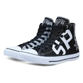 Chuck 70s Hi Franchise San Antonio Spurs „Black Silver”