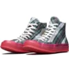Chuck 70s Hi Plaid Translucent Midsole „Red”