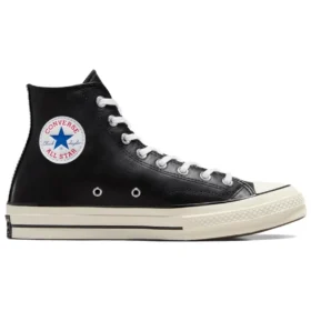 Chuck 70s High Top Leather „Black”