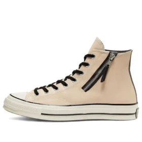 Chuck cu fermoar lateral din piele din anii ’70