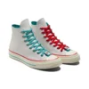 Chuck Taylor All Star 1970s „Alb, verde-albastru, roșu”