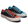 Chuck Taylor All Star 1970s Black „Blue Orange”