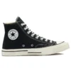 Chuck Taylor All Star 1970s Pantofi din pânză cu talpă înaltă „Negru Alb”