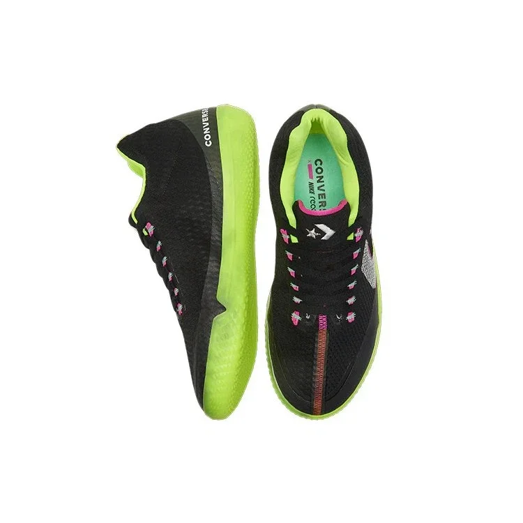 Chuck Taylor All Star BB Evo Mid „Colecția Hi-Vis – Negru Lemon Venom” Chuck Taylor All Star BB Evo Mid „Colecția Hi-Vis – Negru Lemon Venom”