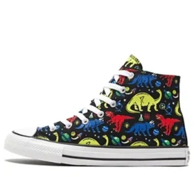 Chuck Taylor All Star Big Dinosaur Negru Multicolor