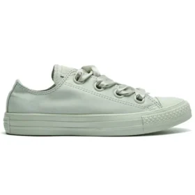 Chuck Taylor All Star Big Eyelets „Green Silk Bow”