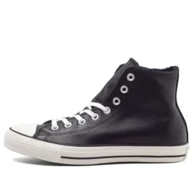 Chuck Taylor All Star „Black Leather Fur”